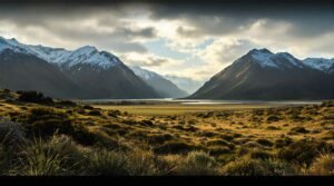 Japanese-speaking guide explaining New Zealand attractions to tourists