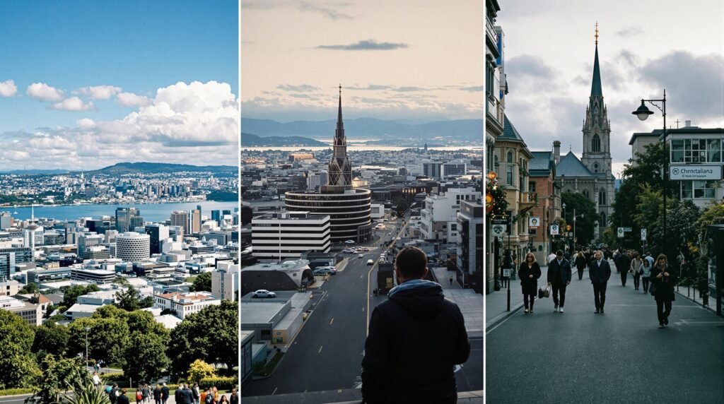 Iconic views of New Zealand's three major cities