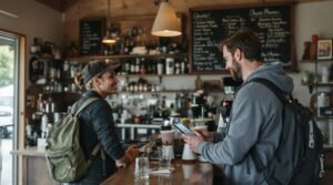 Payment at a restaurant in New Zealand and tipping customs