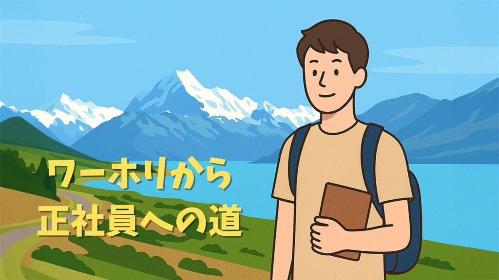 ワーホリから正社員への道ニュージーランドでの就職と必要なビザ